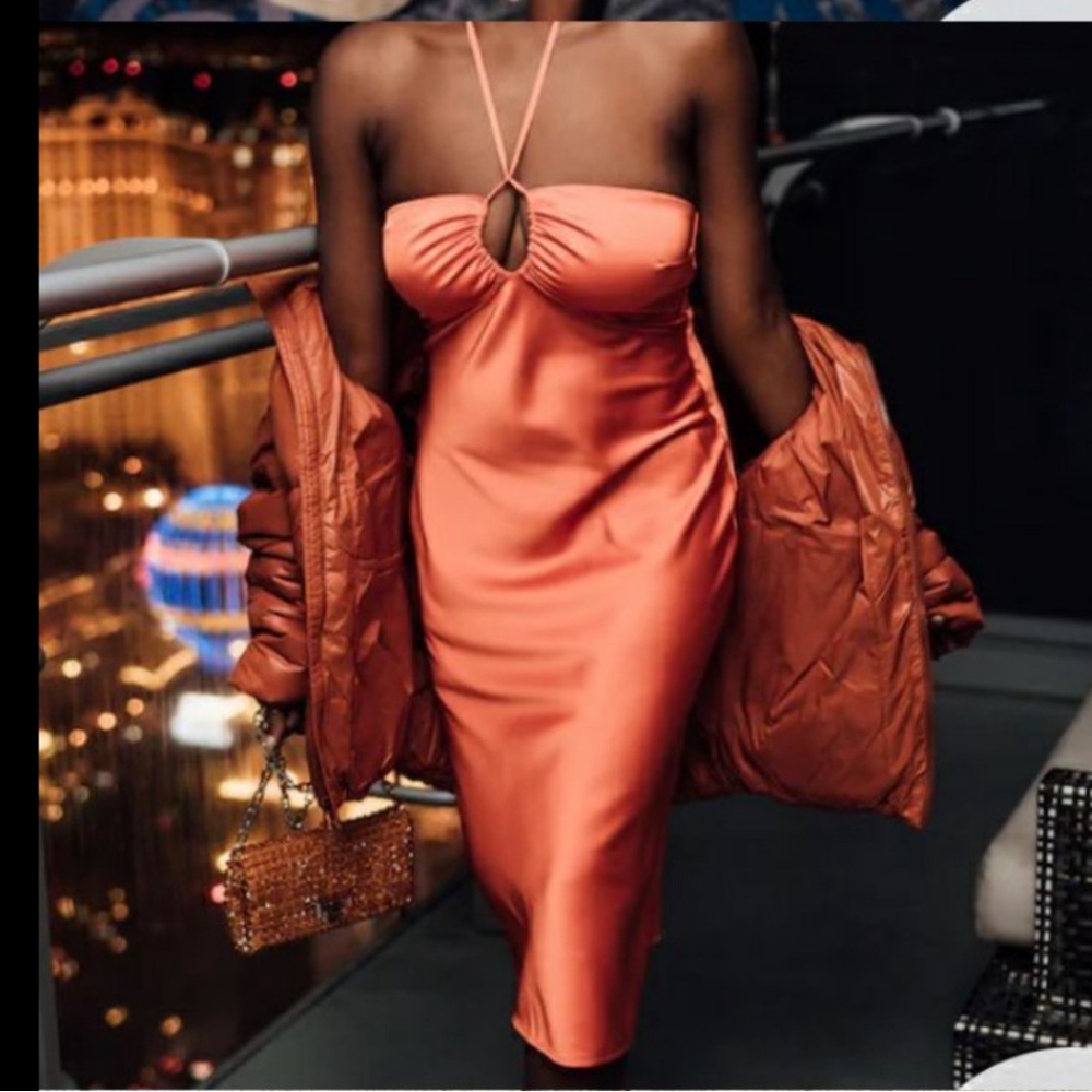 Abercrombie and Finch silk dress